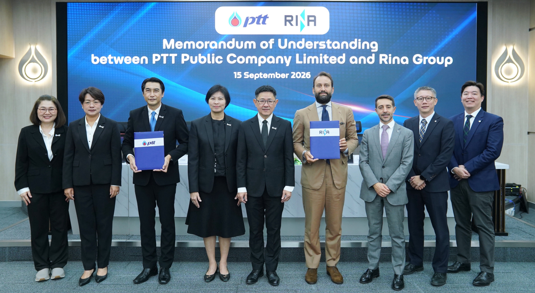 RINA and PTT sign strategic agreements to advance innovation and decarbonization across the energy and maritime sectors