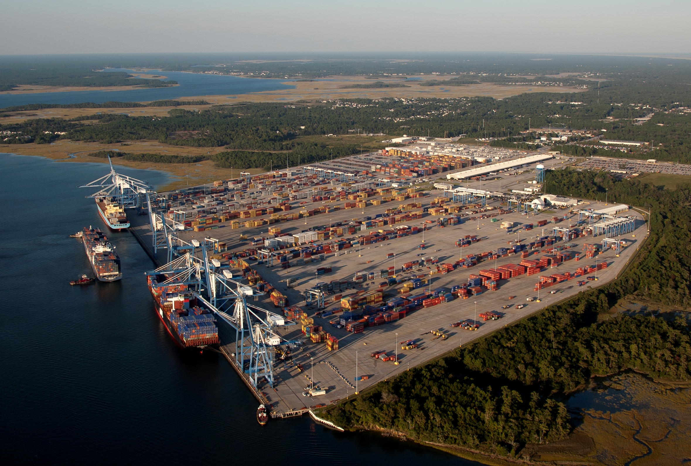 South Carolina Ports Authority | Wando Welch Terminal - Refrigerated Shipping Container Facility