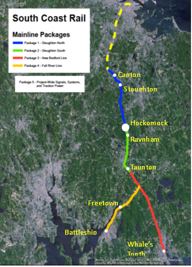 Massachusetts Bay Transportation Authority (MBTA) | South Coast Rail 
