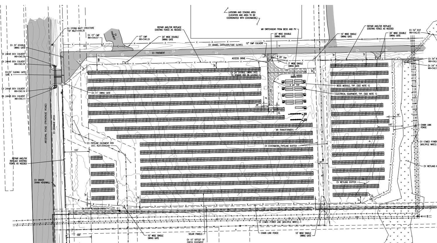 Calibrant Solar | Site Civil design and permits