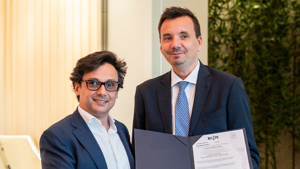 GUESS sceglie RINA per la certificazione ISO/IEC 27001