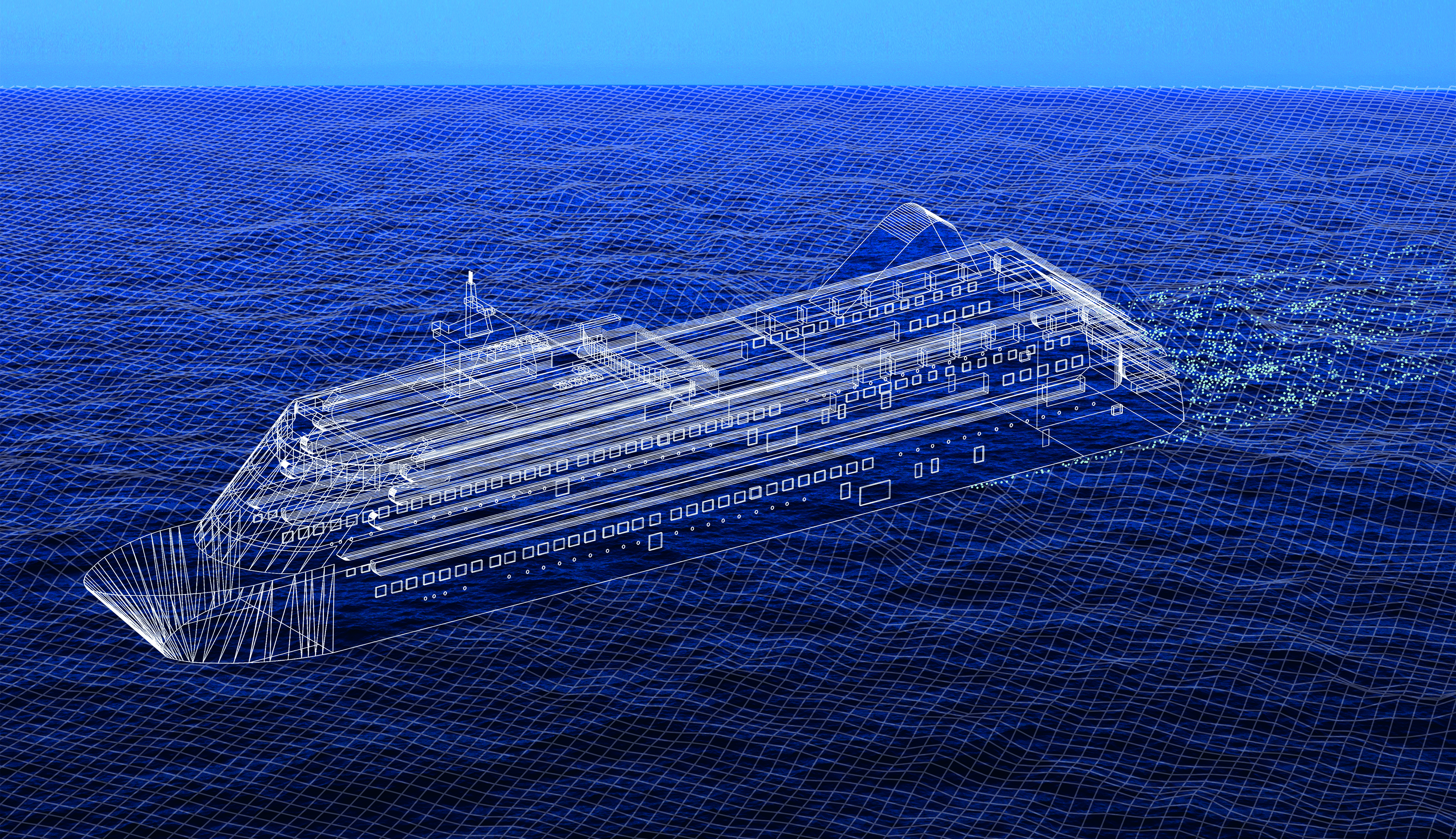 Blockchain ELB digital ship