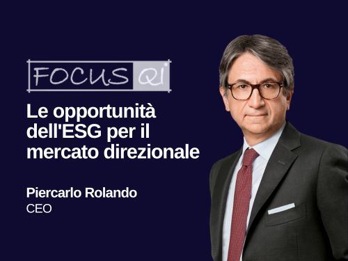 Le opportunità dell'ESG per il mercato direzionale